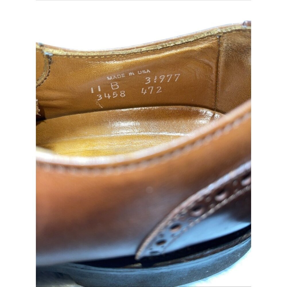 Allen Edmonds Men’s Sz 11 Cap Toe Loafers Used Brown - Picture 9 of 9